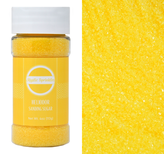 Heliodor - Bright Yellow Sanding Sugar 4oz