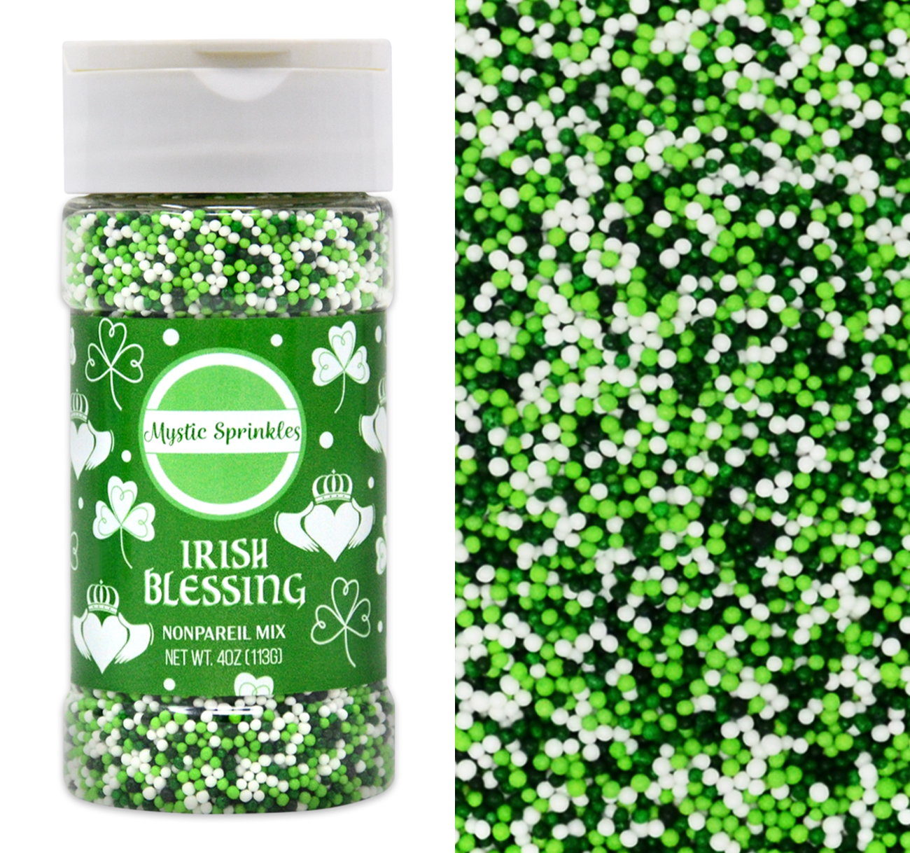 Irish Blessing Nonpareil Mix 4oz