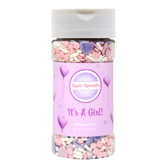 It's A Girl Sprinkle Mix 3.5oz