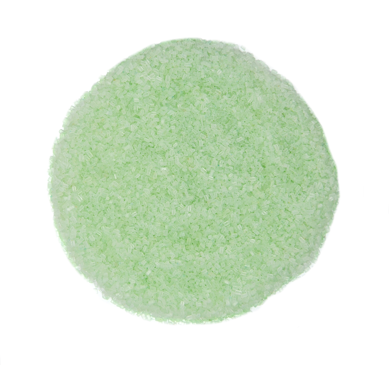 Jade - Light Green Sugar Crystals 4.2oz Bottle