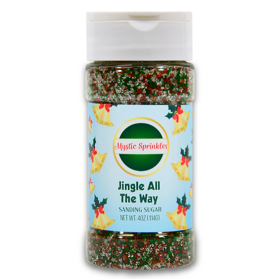 Jingle All The Way Sanding Sugar 4oz Bottle