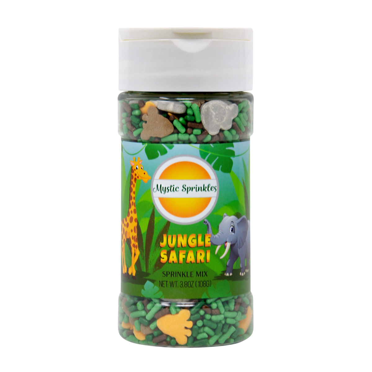 Jungle Safari Sprinkle Mix 3.8oz – Mystic Sprinkles