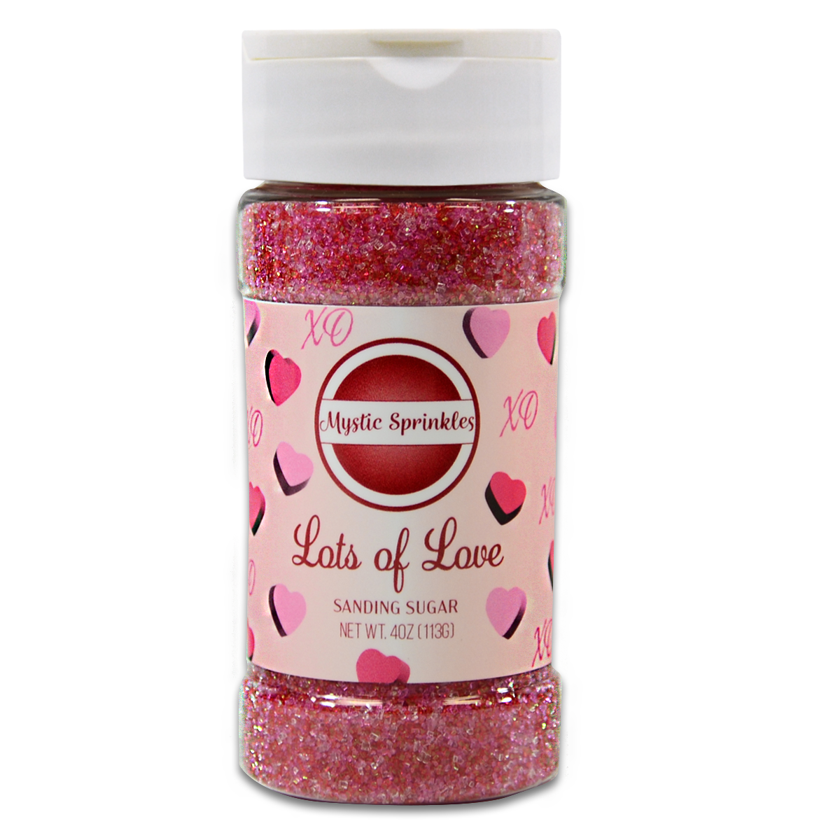 Lots of Love Sanding Sugar 4.2oz Bottle