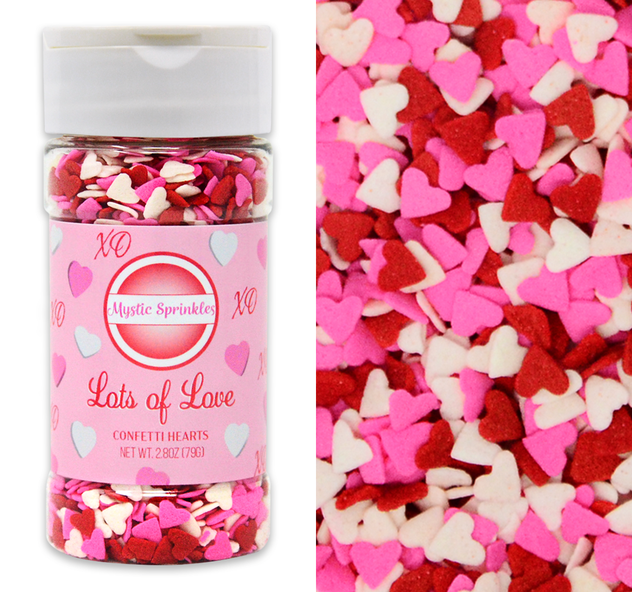 Lots Of Love Confetti Hearts 2.8 oz