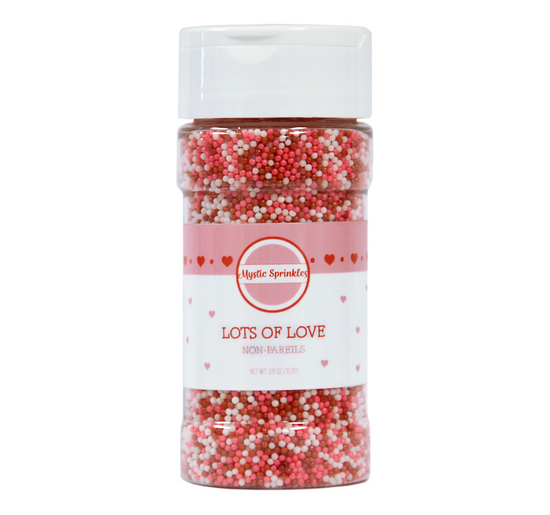 Lots of Love Valentines Nonpareils 3.8oz Bottle