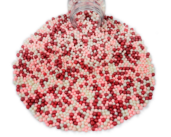 Love Bug Sugar Pearls 4.1oz Bottle
