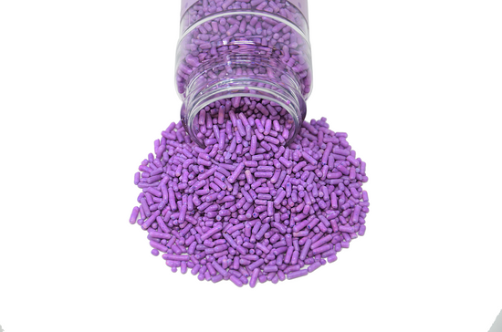 Lovely Lavender Jimmies Sprinkles 3oz Bottle