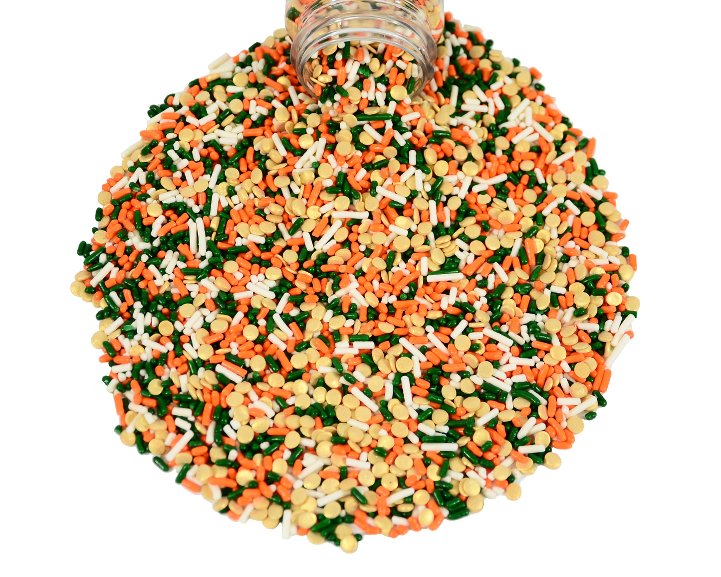 Load image into Gallery viewer, Luck of the Irish Sprinkle Mix 3.2oz Bottle
