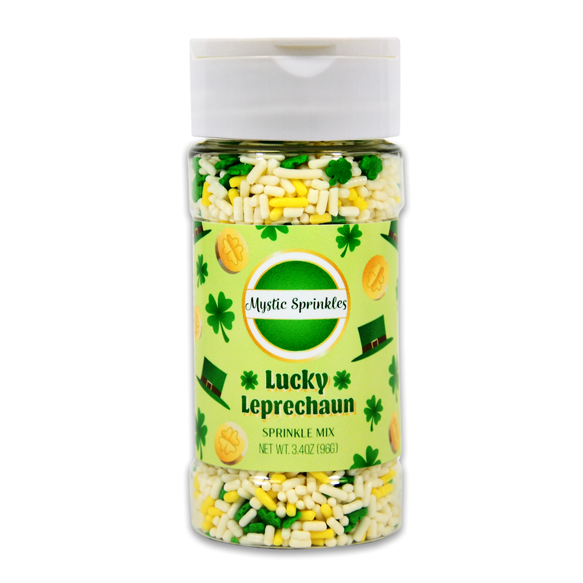 Lucky Leprechaun Sprinkle Mix 3.4oz Bottle