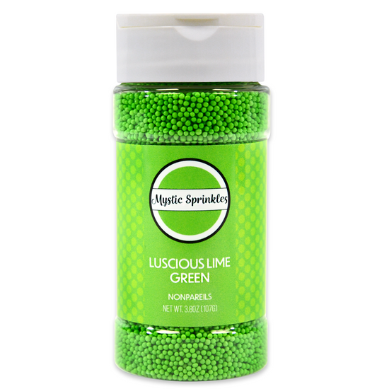 Luscious Lime Green Nonpareils 3.8oz