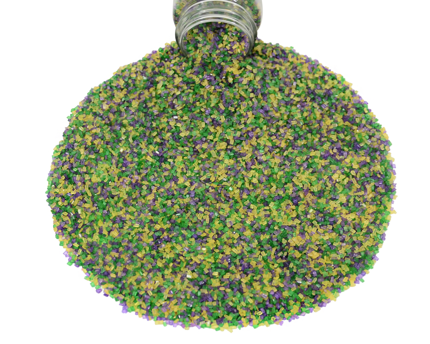 Mardi Gras Sugar Crystal Mix 4.3oz Bottle