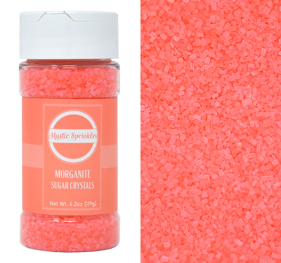 Morganite - Peach Sugar Crystals 4.2oz Bottle