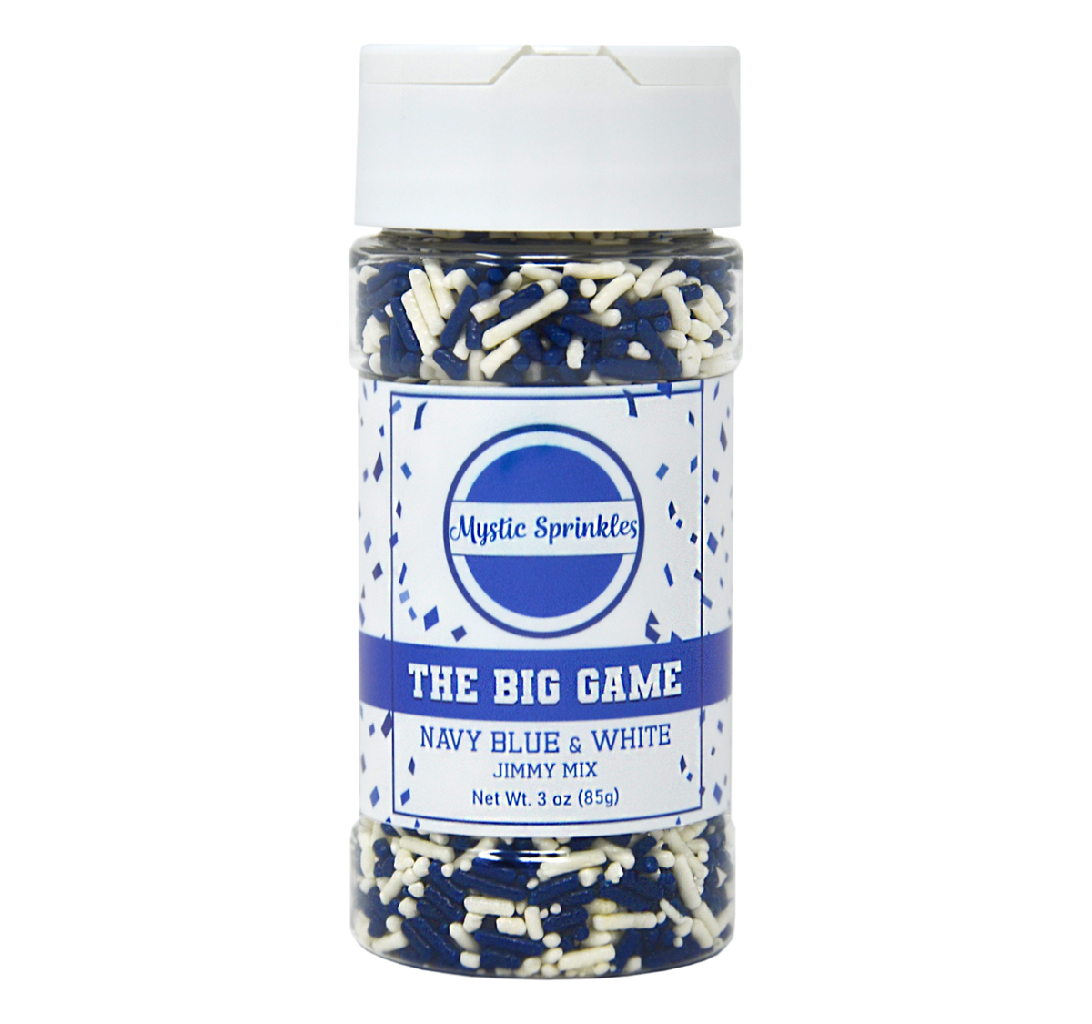 The Big Game: Navy Blue & White Jimmy Mix 3oz Bottle