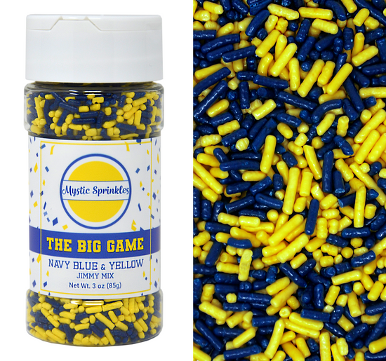 The Big Game: Navy Blue & Yellow Jimmy Mix 3oz Bottle
