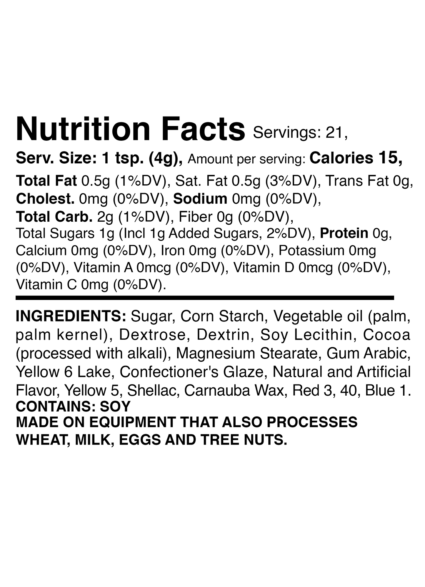 No Bones About It Sprinkle Mix 3.2oz