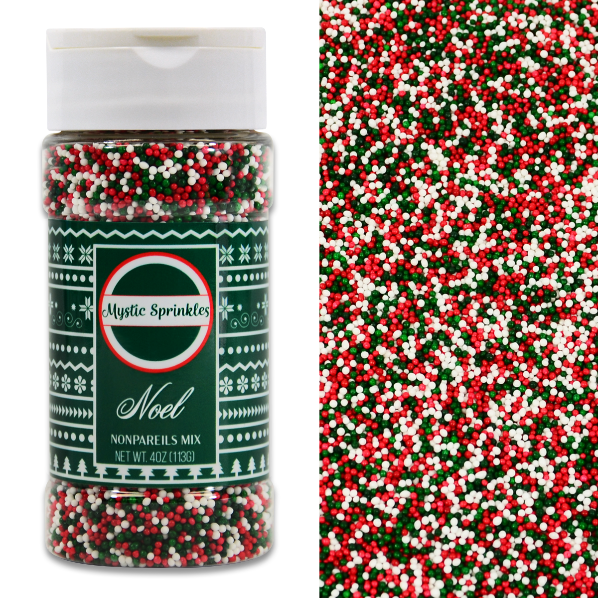 Noel Mix Nonpareils 4 oz.