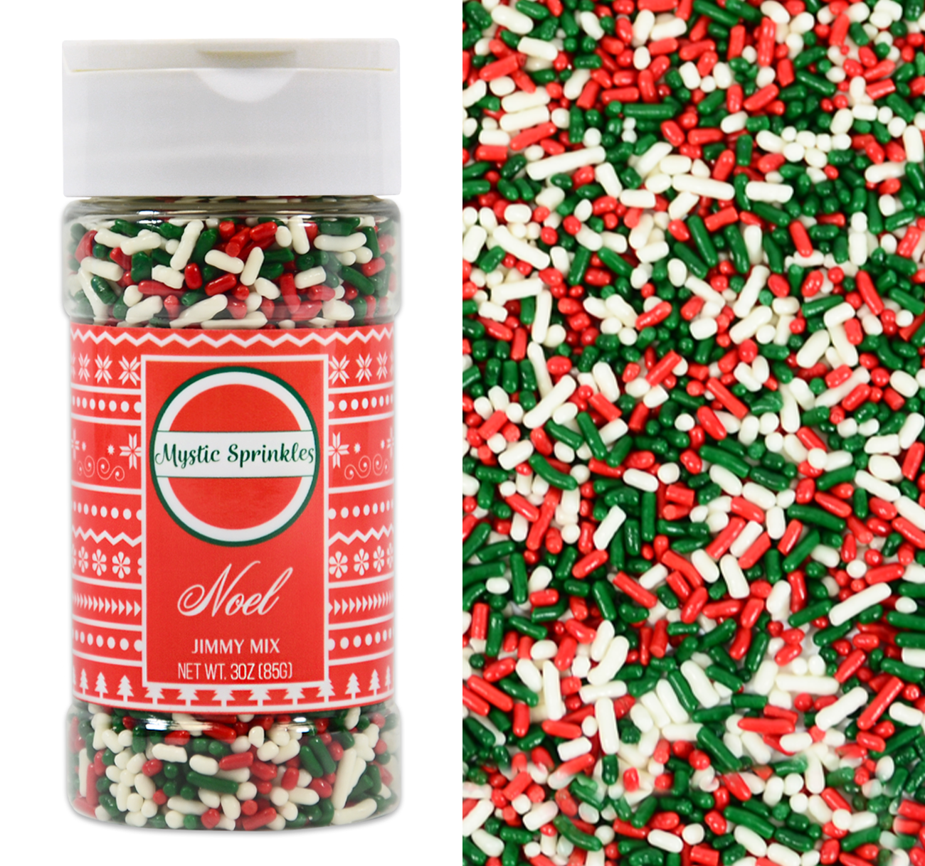 Noel Mix Jimmies 3oz