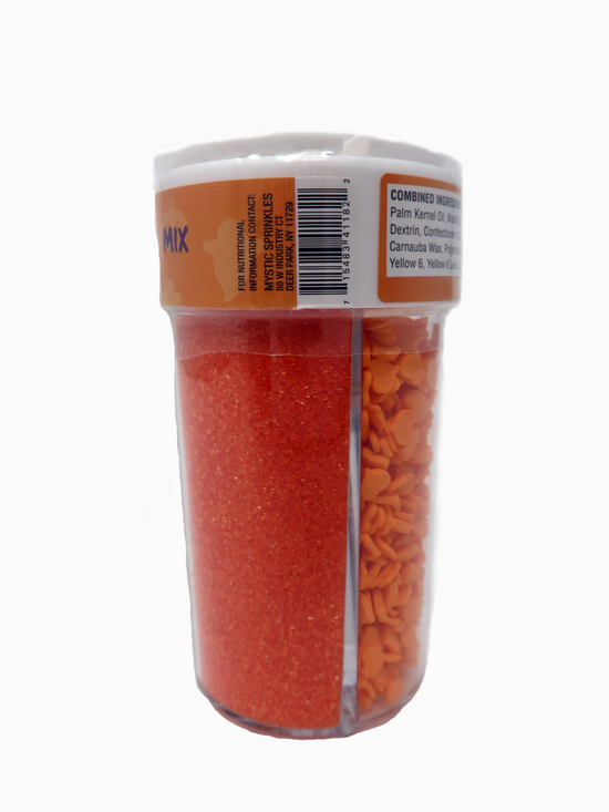 Happy Halloween Sprinkle Mix 5.65oz 4 Cell Bottle