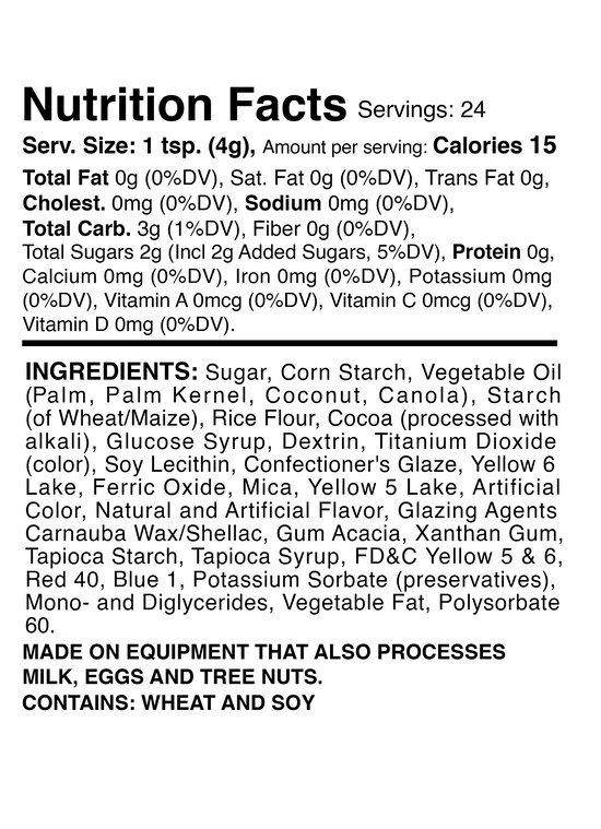 Harvest Moon Sprinkle Mix 3.4oz Bottle