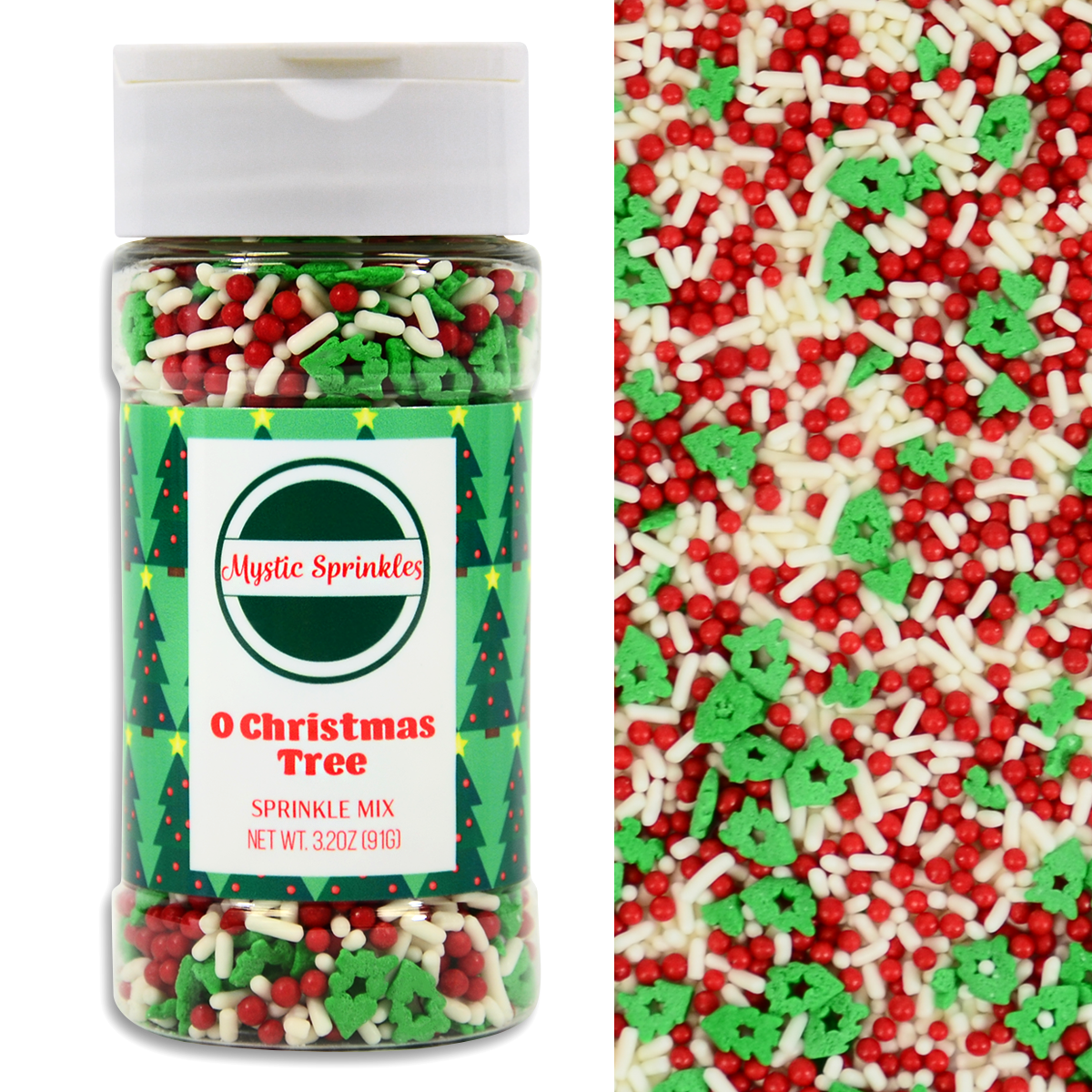 O Christmas Tree Sprinkle Mix 3.2 oz.