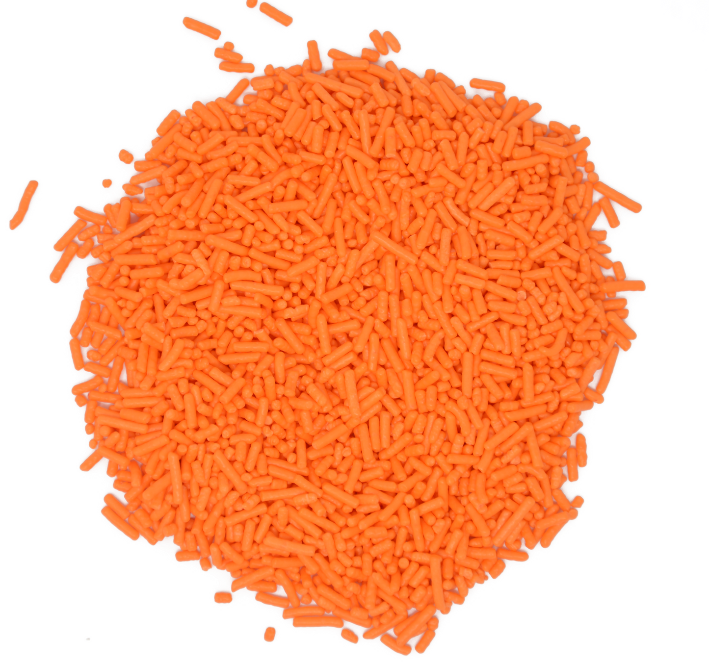 Only Orange Jimmies Sprinkles 3oz Bottle