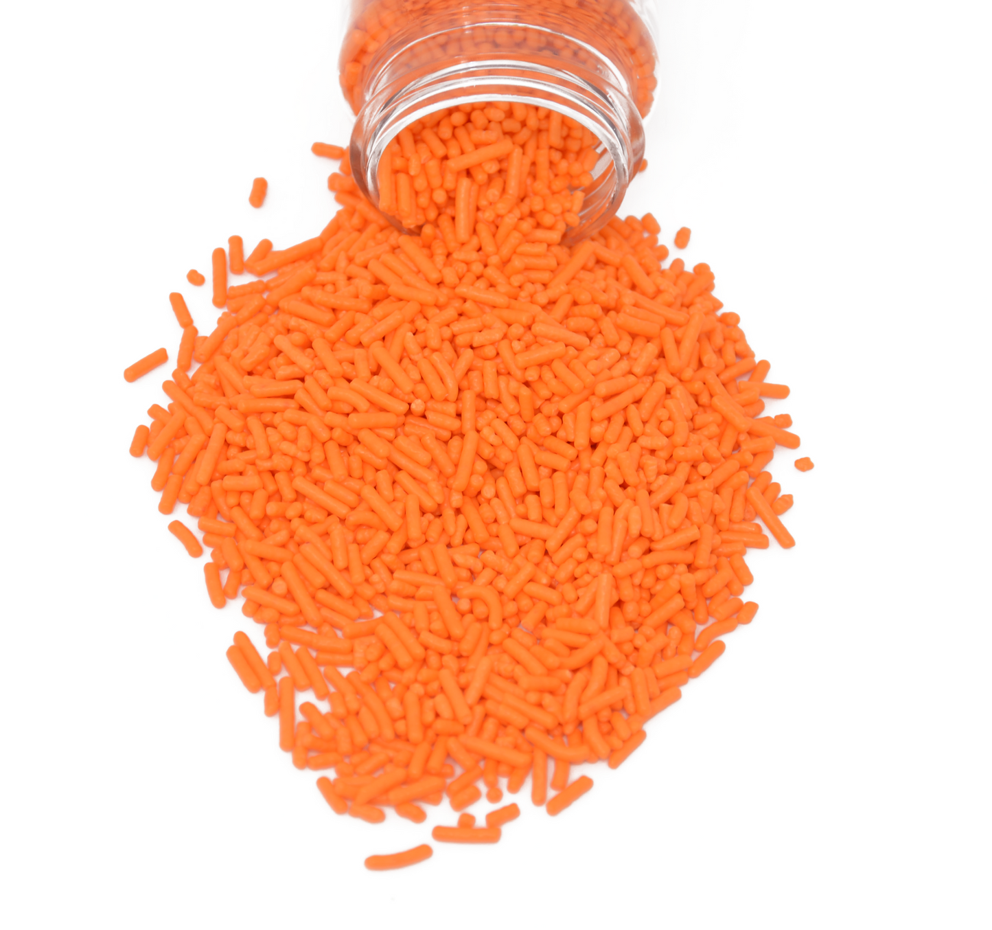 Only Orange Jimmies Sprinkles 3oz Bottle