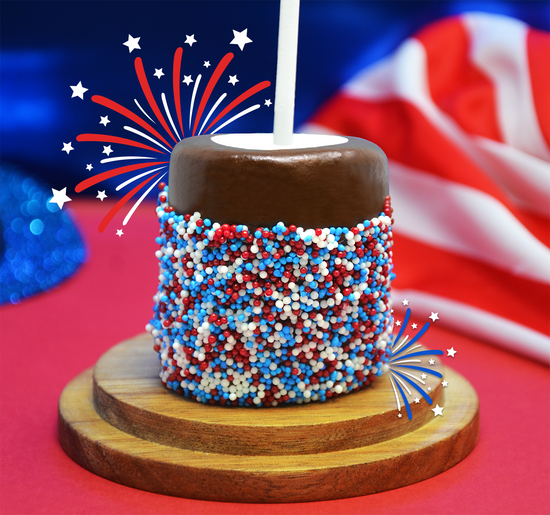 Load image into Gallery viewer, Patriotic Pride Nonpareils Mix 3.8oz Bottle

