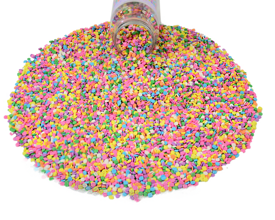 Peaceful Pastel Mini Confetti Mix 2.9oz Bottle