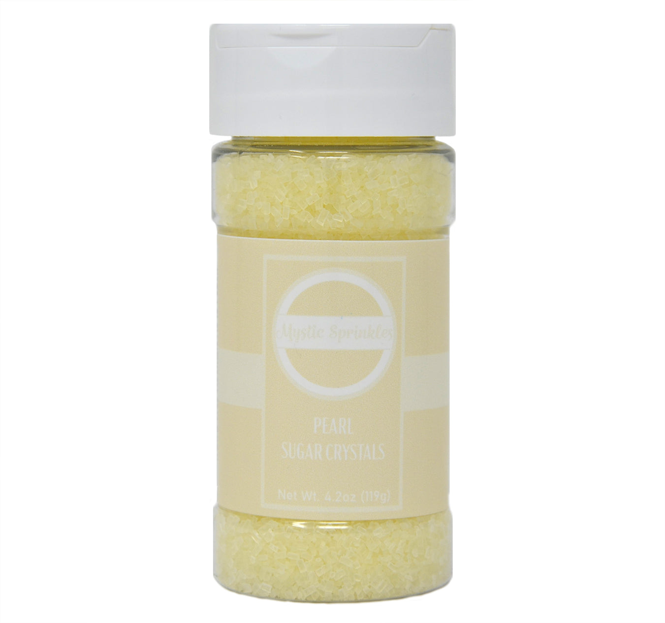 Pearl Sugar Crystals 4.2oz Bottle