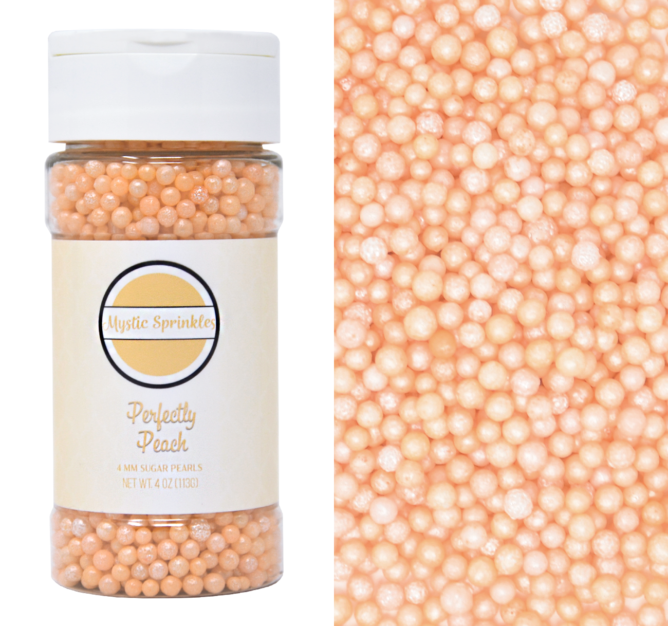 Sugar Pearls 4oz Bottles