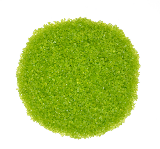 Peridot - Bright Green Sugar Crystals 4.2oz Bottle