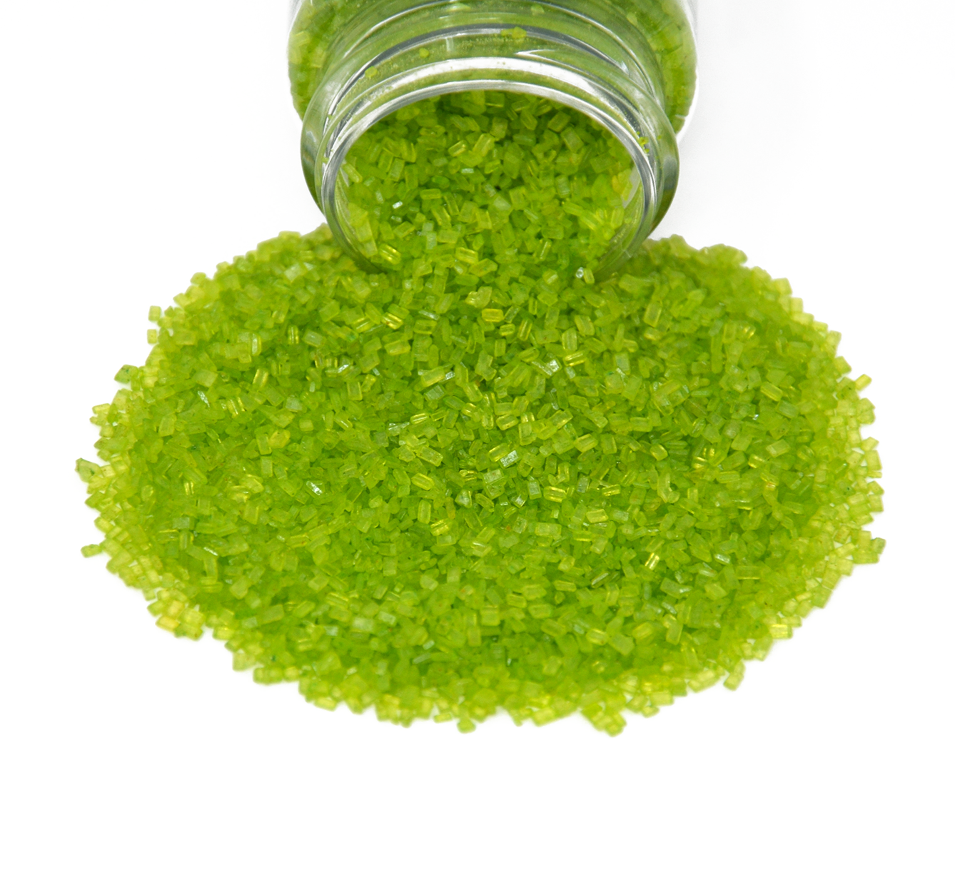 Peridot - Bright Green Sugar Crystals 4.2oz Bottle