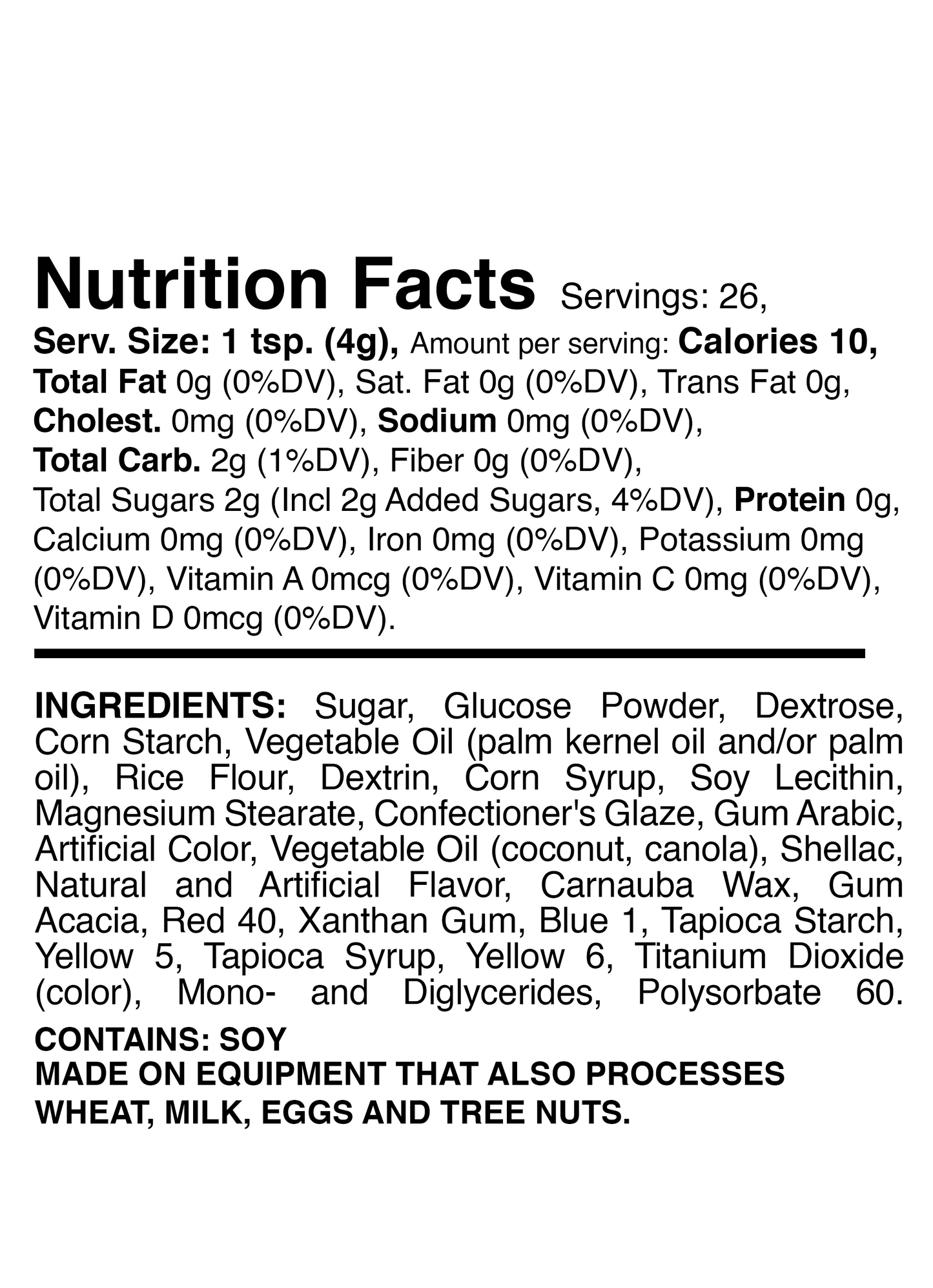 Pink Elephant Sprinkle Mix 3.7oz