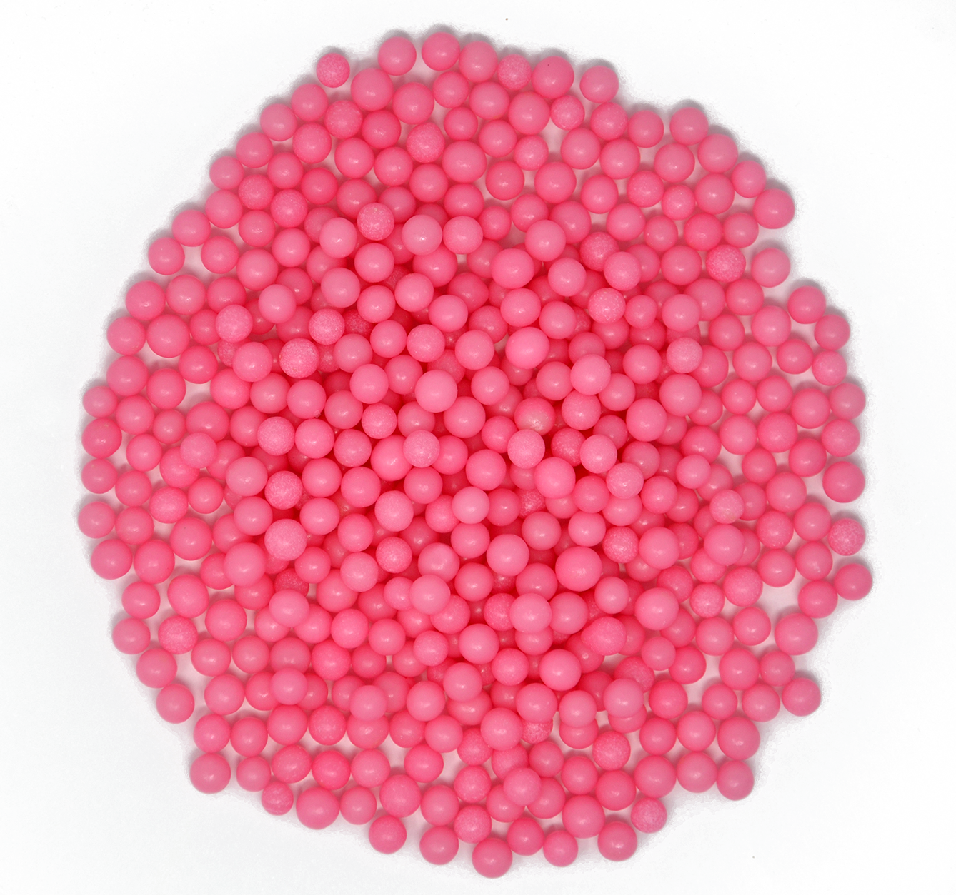 Pleasantly Pink 6mm Sugar Pearls 4oz