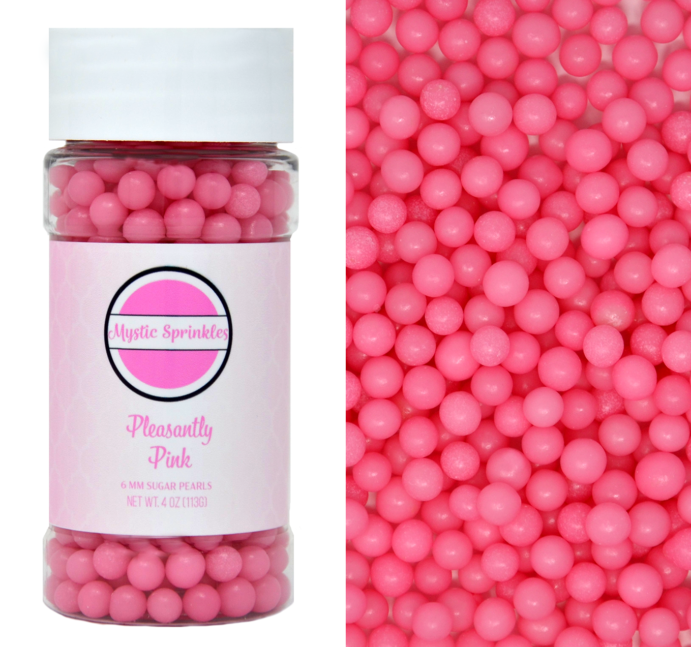 Sugar Pearls 4oz Bottles