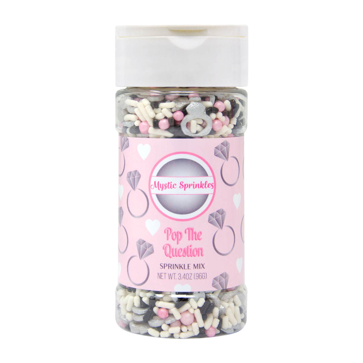Load image into Gallery viewer, Pop The Question Sprinkle Mix 3.4oz
