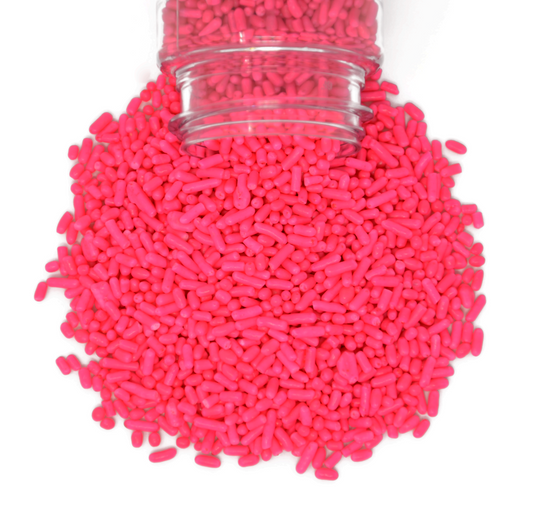 Pretty In Pink Jimmies Sprinkles 3oz Bottle