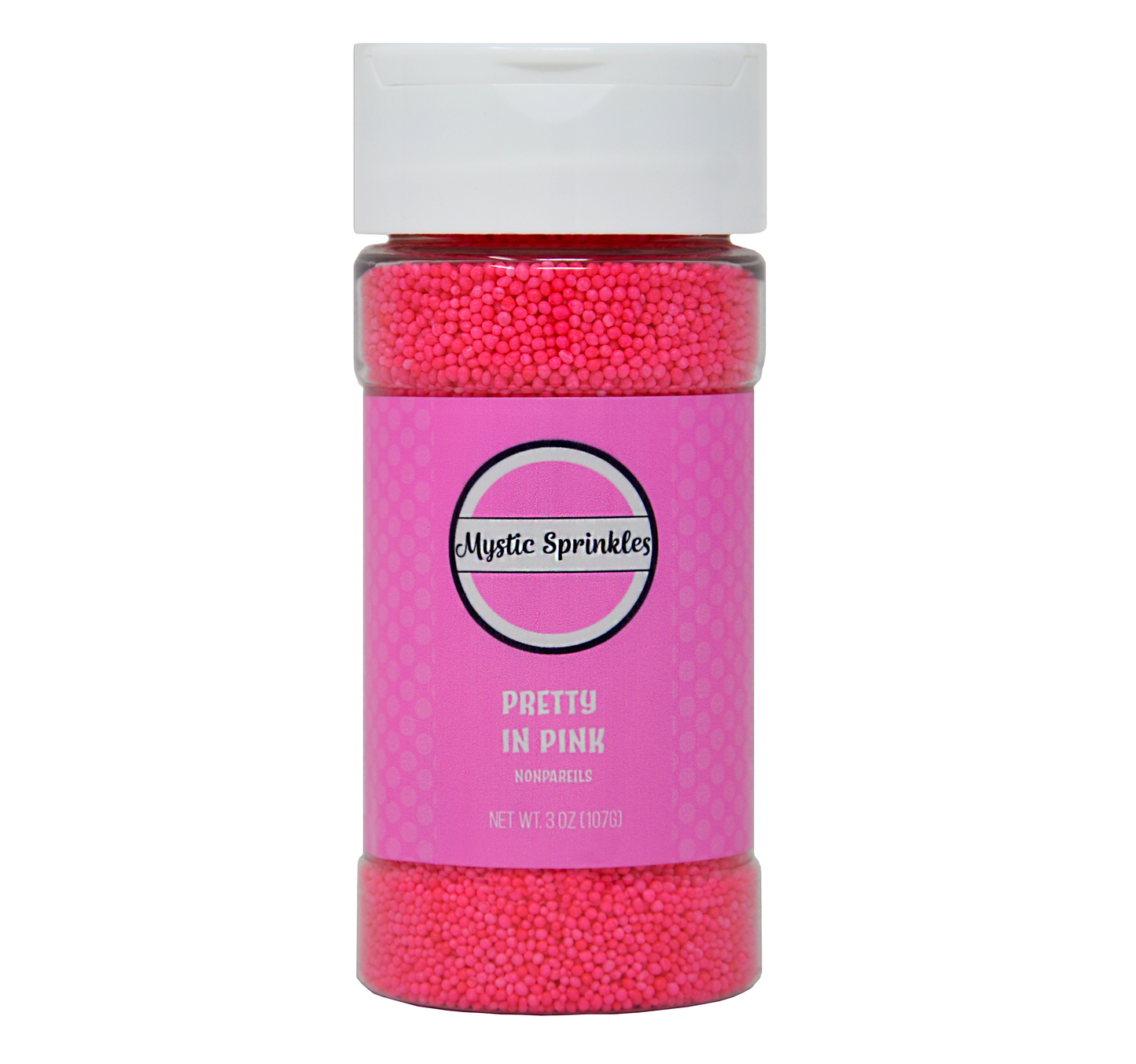 Pretty In Pink Nonpareils 3.8oz Bottle