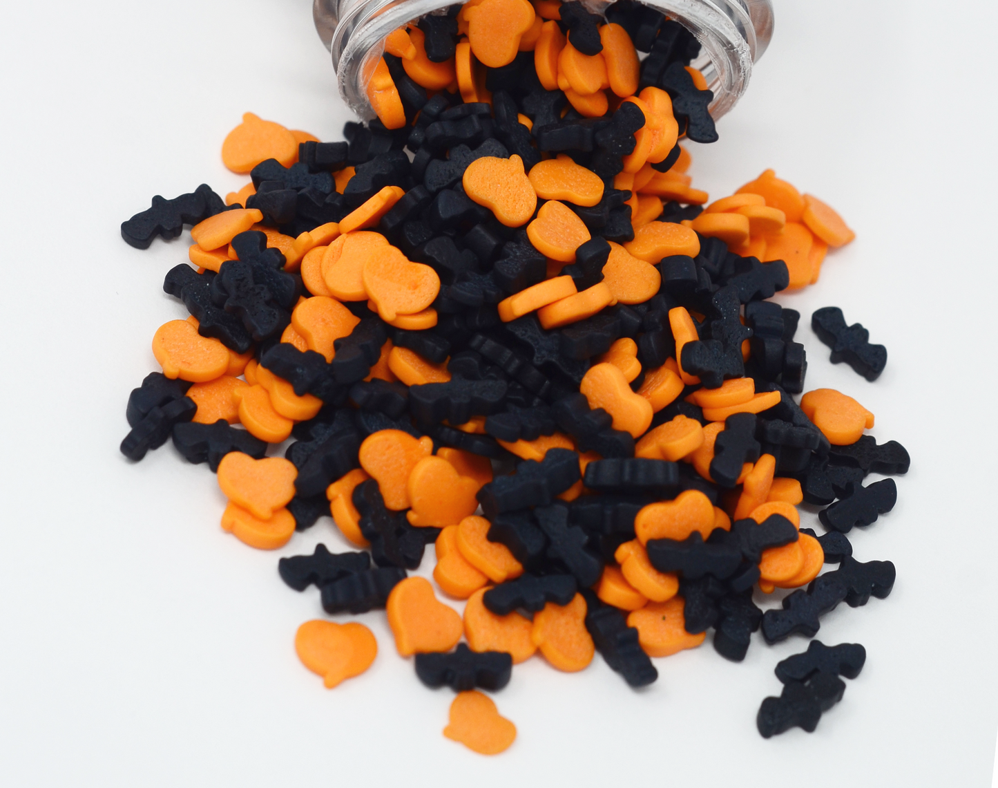 Pumpkins & Bats Confetti Mix Halloween Sprinkles 2.7oz Bottle