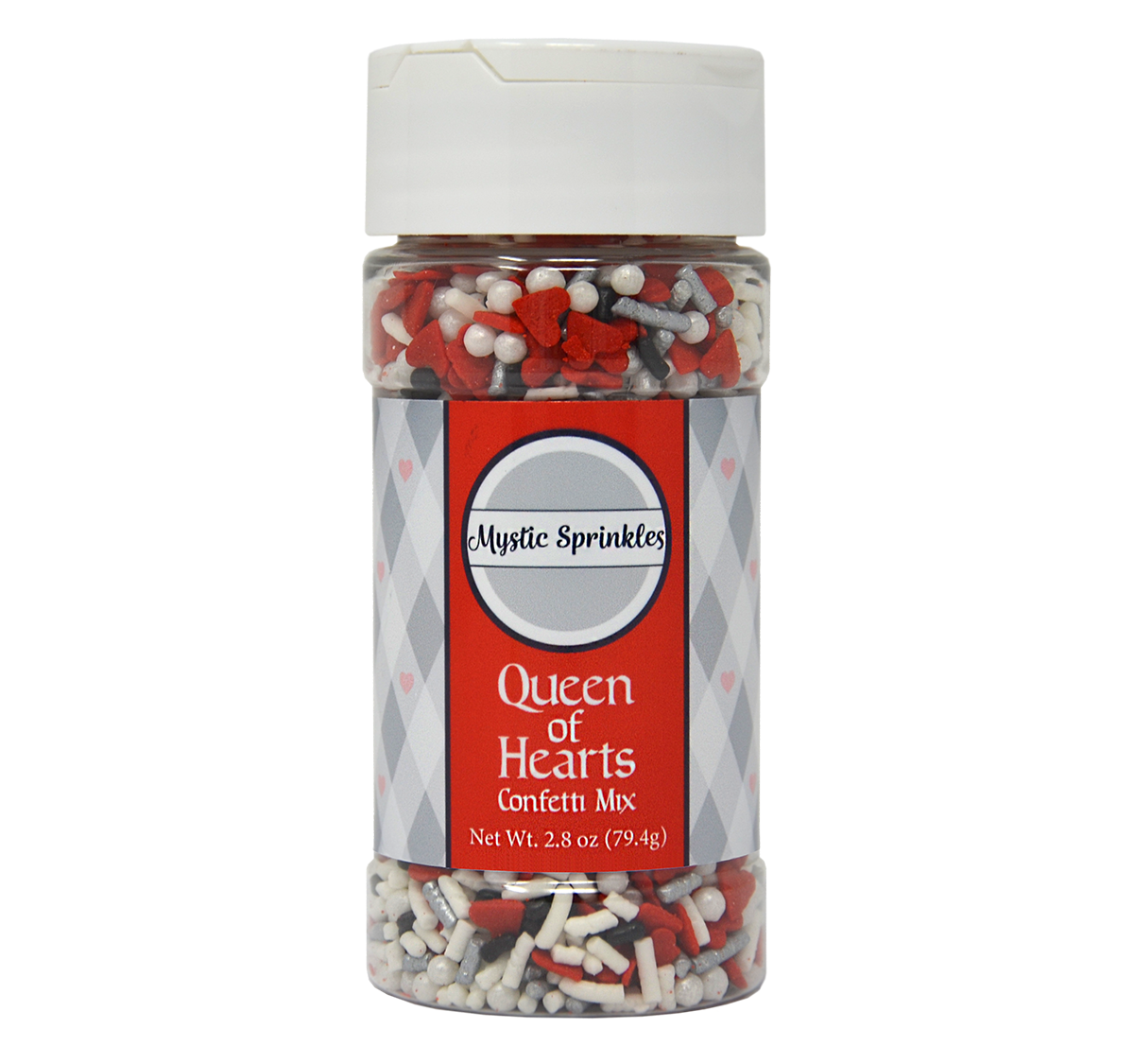 Queen of Hearts Confetti Mix 2.6oz Bottle