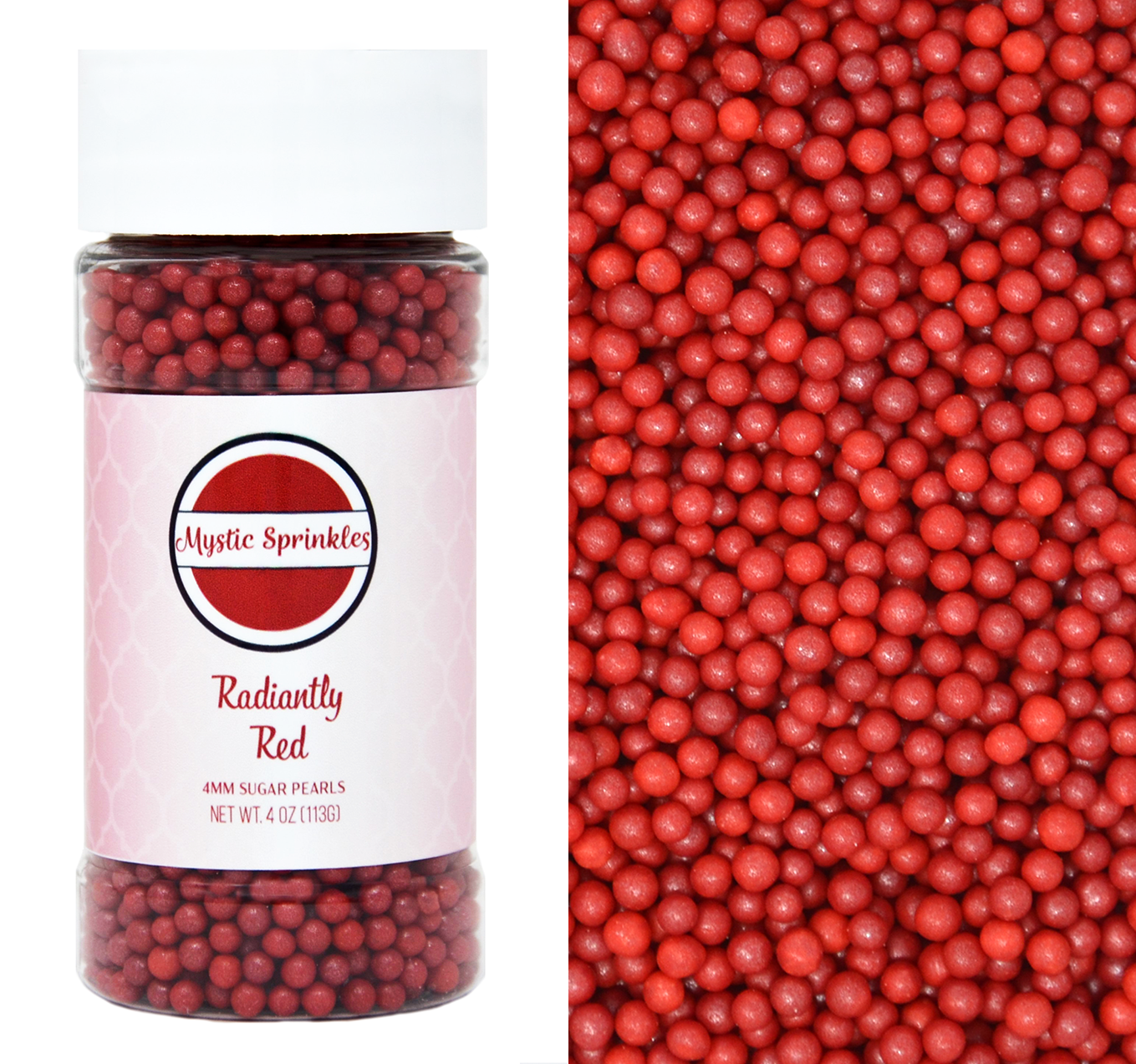 Sugar Pearls 4oz Bottles