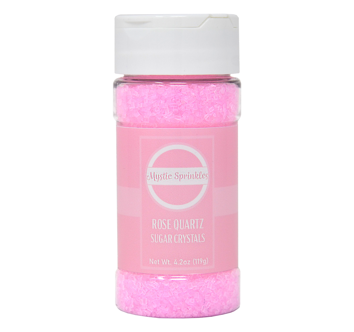 Load image into Gallery viewer, Rose Quartz - Pink Sugar Crystals 4.2oz Bottle
