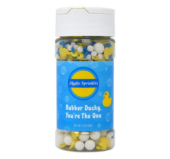 Load image into Gallery viewer, Rubber Ducky, You&amp;#39;re the One! Sprinkle Mix 3.8oz Bottle
