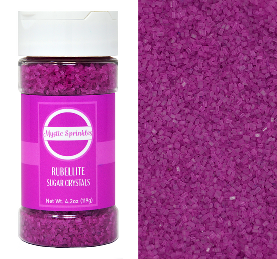 Rubellite - Purple Sugar Crystals 4.2oz Bottle