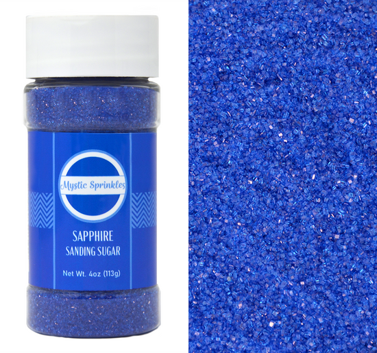 Sapphire - Royal Blue Sanding Sugar 4oz