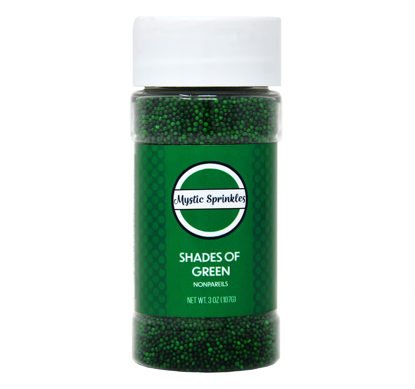 Shades of Green Nonpareils 3.8oz Bottle