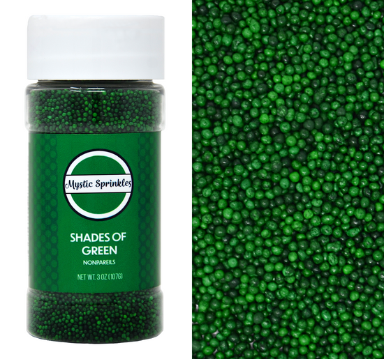 Shades of Green Nonpareils 3.8oz Bottle
