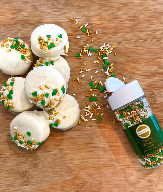 Shamrock Shenanigans Sprinkle Mix 3oz Bottle