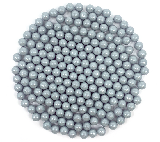 Shimmering Silver 6mm Sugar Pearls 3.6oz