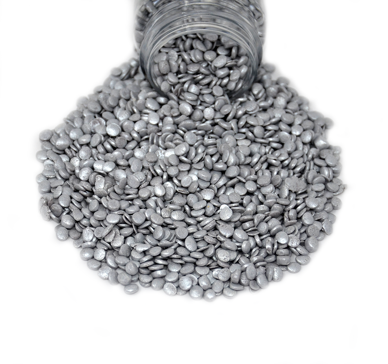 Shimmering Silver Coins Confetti 2.6oz Bottle